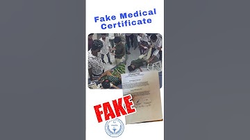 The #1 VIRAL TRICK to Spotting Fake Medical Certificates #ai #computer #website #chatgpt #doctor