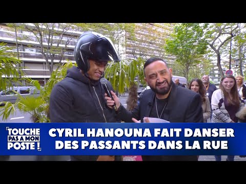 Cyril Hanouna fait danser des passants dans la rue