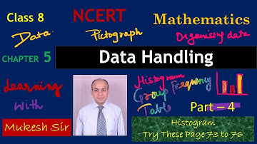 Data handling class 8 Math CBSE | ncert maths class 8 chapter 5 | Histogram Part 4 # Mukesh