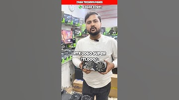 RTX 2060 Super 8GB RGB Variant Only at 11K | Best Graphic Card for Gaming #shorts #gpu #gaming #pc