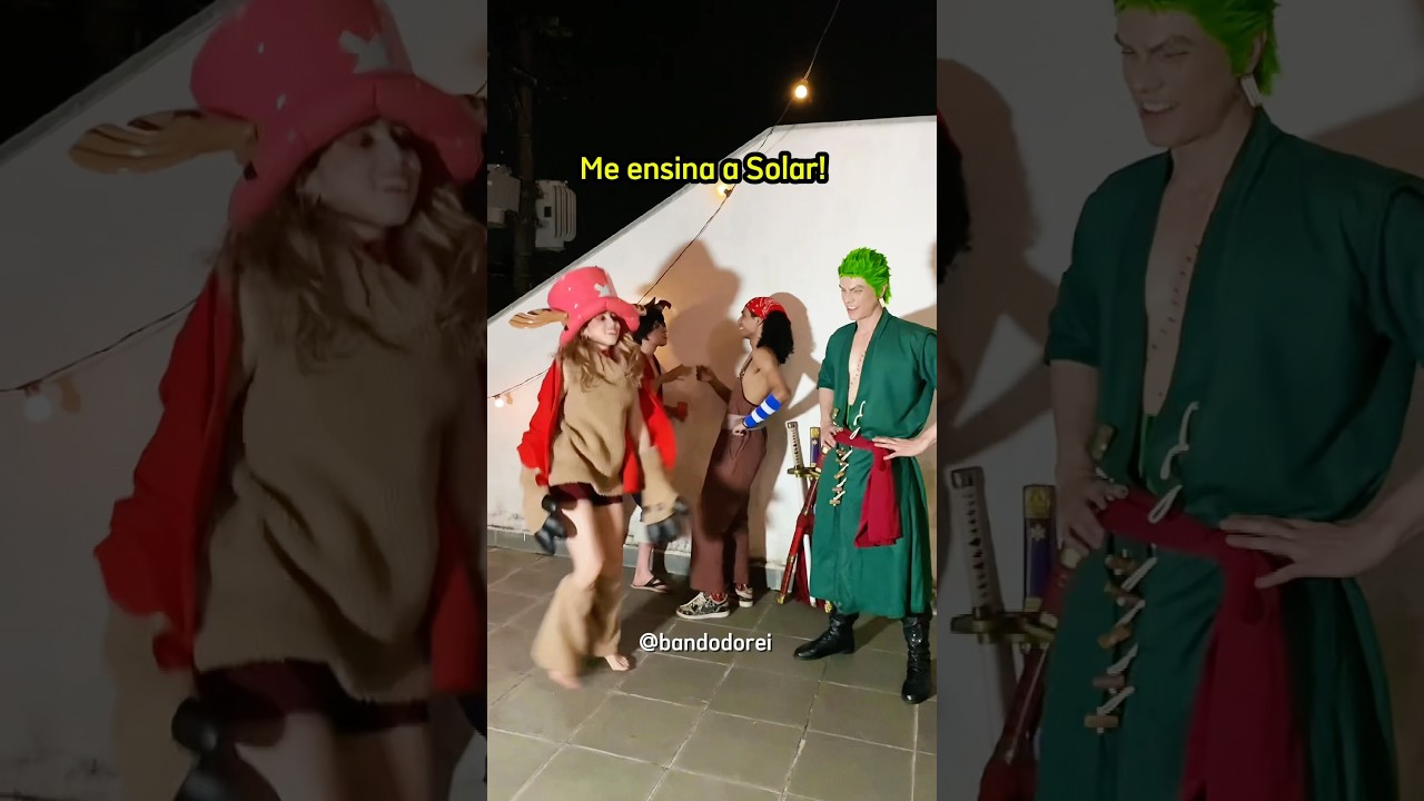 Zoro ensinando o Chopper a Solar! 🏴‍☠️ #onepiece #zoro #roronoazoro #chopper #luffy #usopp #netflix