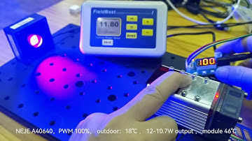 NEJE A40640 Laser Engraver / Cutter Module  Optical Power Output 10-12W