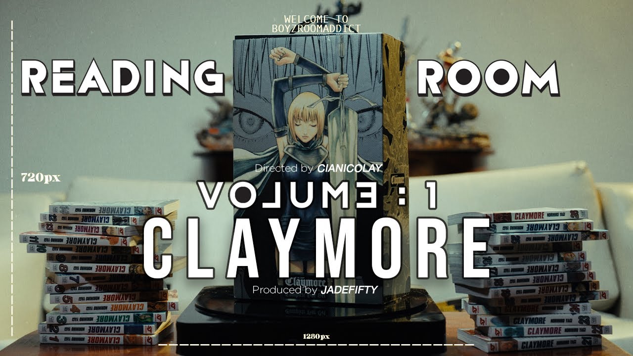 READING ROOM VOLUME 1 : CLAYMORE BOXSET MANGA VIZ - YouTube