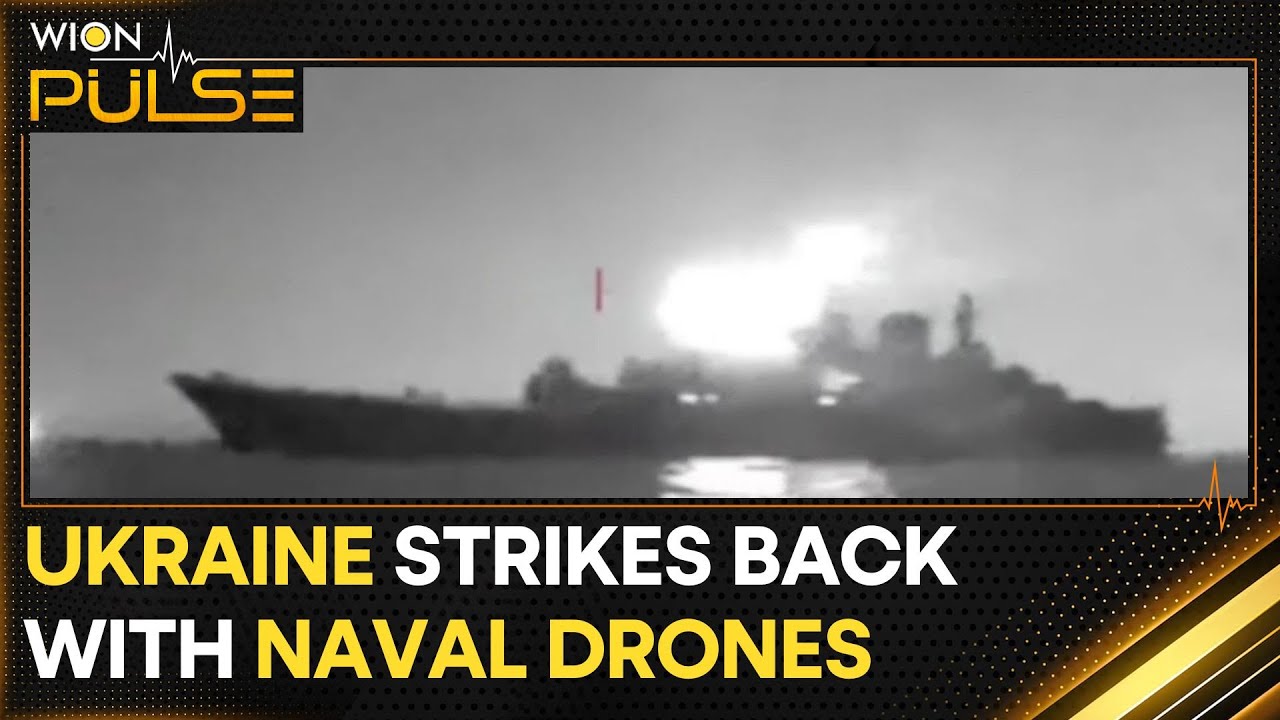 Kyiv: Sea drones hit a major Russian port | Russia-Ukraine war | WION Pulse