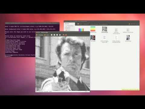 Halftone Program using Python