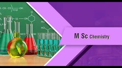 M.SC. (CHEMISTRY) | P. G. COURSES AT S.D.N.B.V.C
