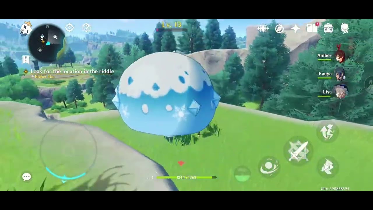 Let's Play Genshin Impact Part 45: Springvale's Waterfall 