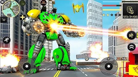 Real Super Robot Car Transformation Game