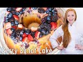 EASY Berry Bundt Cake Recipe!! Extra Moist & Delicious with Loads of Berries!!