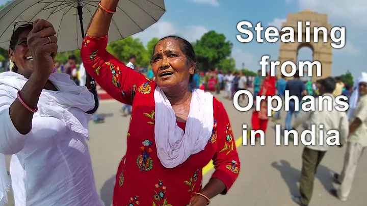 Singing & Dancing with ORPHAN SCAMMERS in India