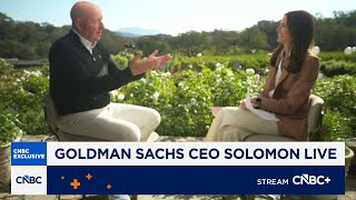 Full Goldman Sachs CEO Solomon on earnings: We have a big, durable, diverse business News