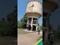 Old water tank demolish