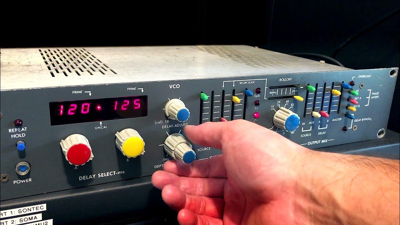 Demo Lexicon Prime Time Digital Delay Model 93 YouTube