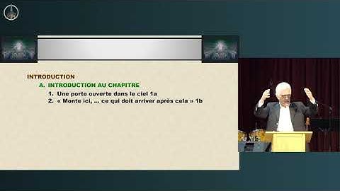 2022-05-08: La vision du trône de Dieu. Apocalypse 4.