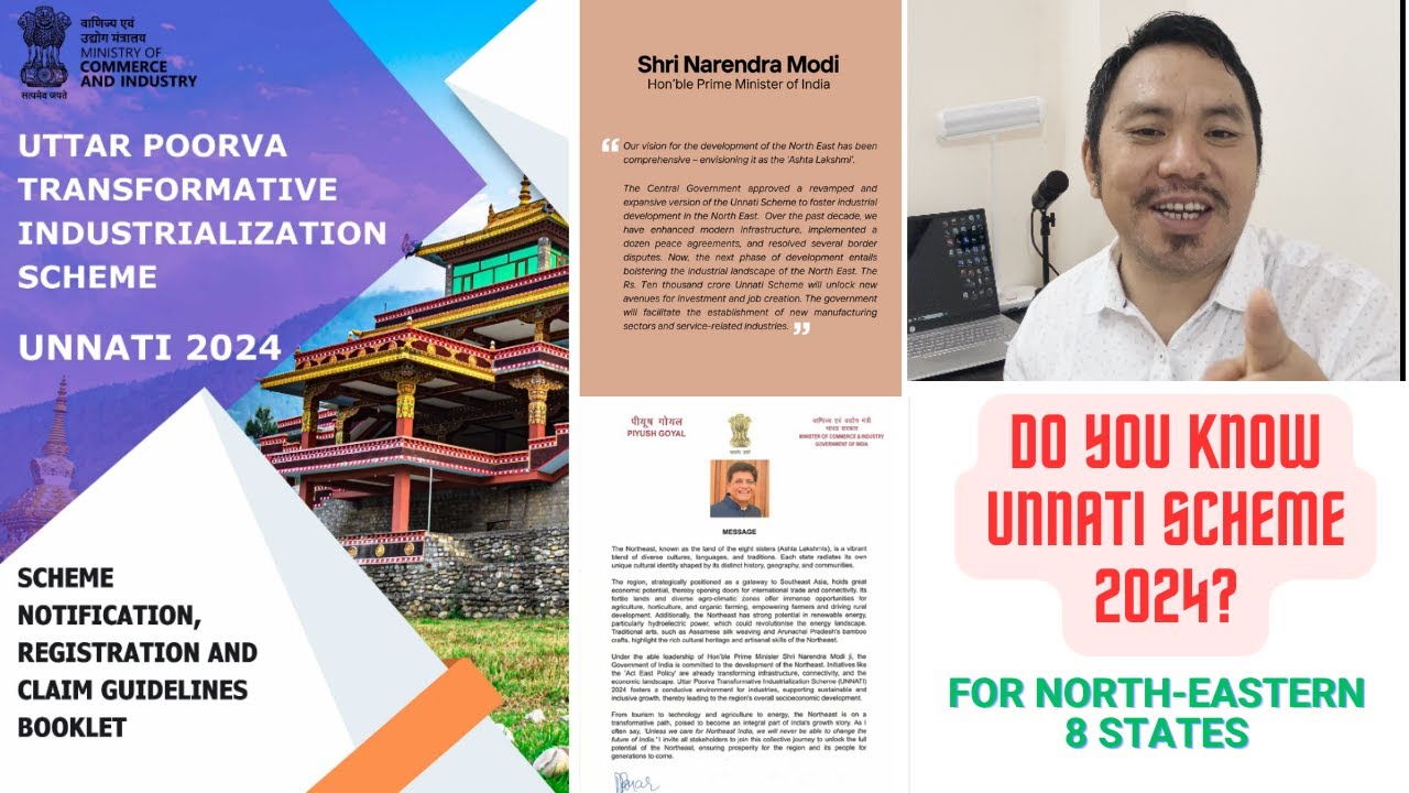 UNNATI Scheme 2024 for North Eastern States - YouTube