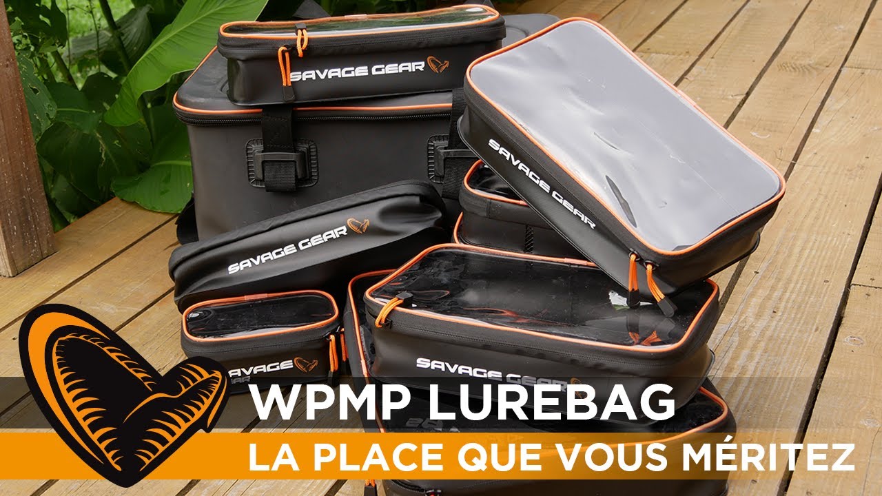 Savage Gear WPMP Sac Étanché Canne à Pêche – Sac Transport Canne Montée, EVA Robuste, Bandoulière Amovible, 120/140/150 Cm