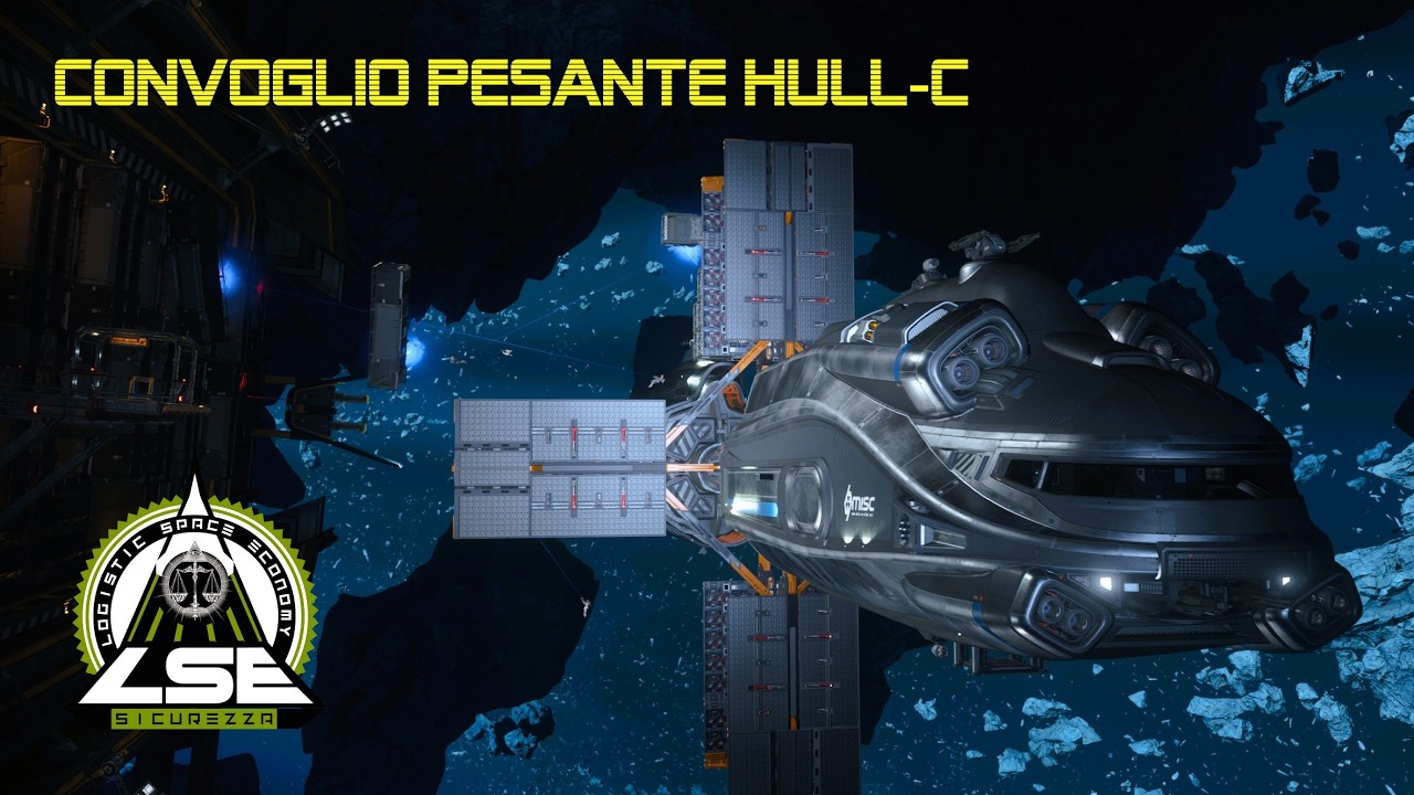 Convoglio pesante: 4 Hull-C in missione con la LSE - STAR CITIZEN