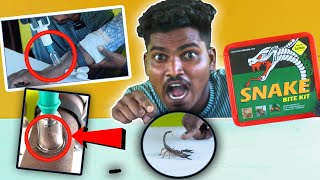 உண்மையா இது உயிரை காப்பாற்றுமா.. Real Test ? Snake Bite Kit mrsuncityvlog mrsuncity