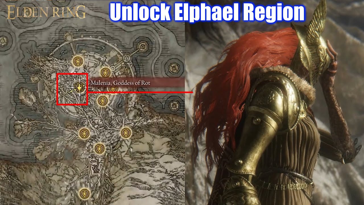 Elden Ring - How To Unlock Malenia & Elphael Secret Region 