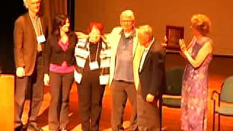 Jim Conlon Receiving Thomas Berry Award