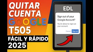 🧰 Nuevo Método 2025: Elimina FRP Samsung Tab A7 T505 con EDL y Cable Hecho en Casa