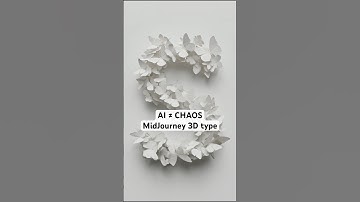 SWARM: 3D Typography in MidJourney (Options → System)