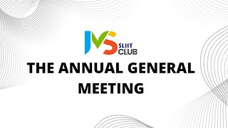 The Annual General Meeting 2021/22 - MS Club of SLIIT The Annual General Meeting 2021/22 - MS Club of SLIIT
