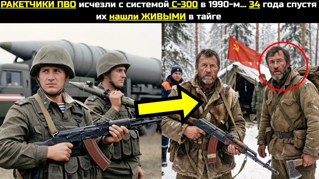 РАКЕТЧИКИ ПВО исчезли с системой С-300 в 1990-м... 34 года спустя их нашли ЖИВЫМИ в тайге