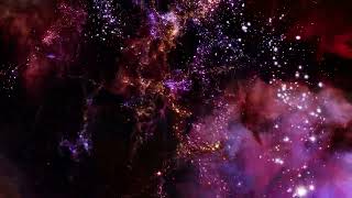 4k Flying through star fields in deep space