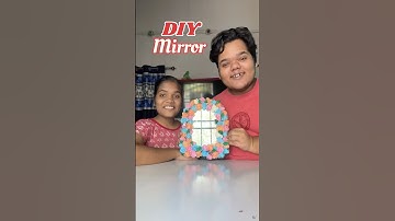 My Sister Vs Me : Who will make the best Mirror at Home #shorts