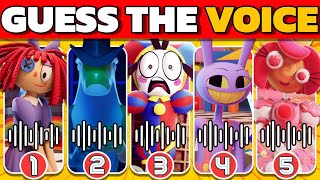 Guess The Voice! | The Amazing Digital Circus Ep. 2  Candy Carrier Chaos | Pomni, Jax, Gumigoo, Loo