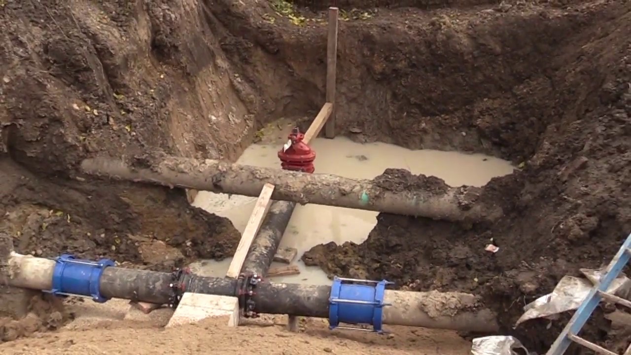 Lake County Public Works Water Main Repairs YouTube