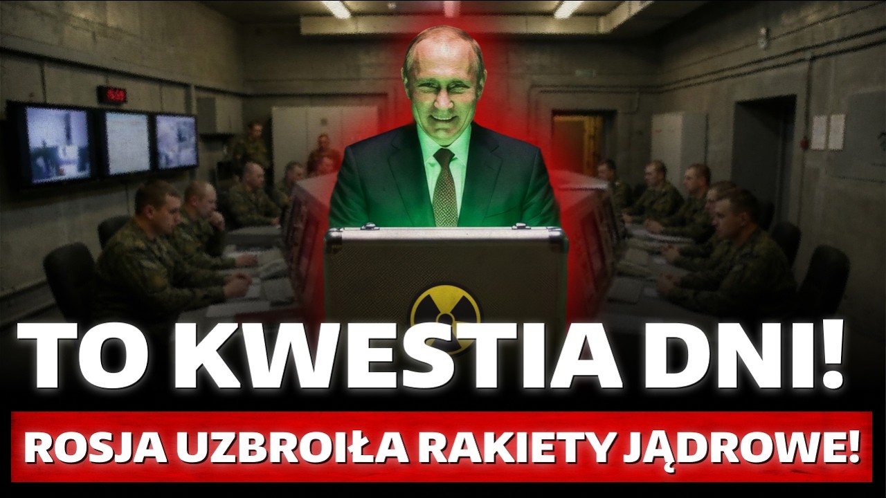 Panika w Moskwie. Putin wyciągnął CZERWONY GUZIK. RAKIETY JĄDROWE, ULTIMATUM dla Europy i Ukrainy