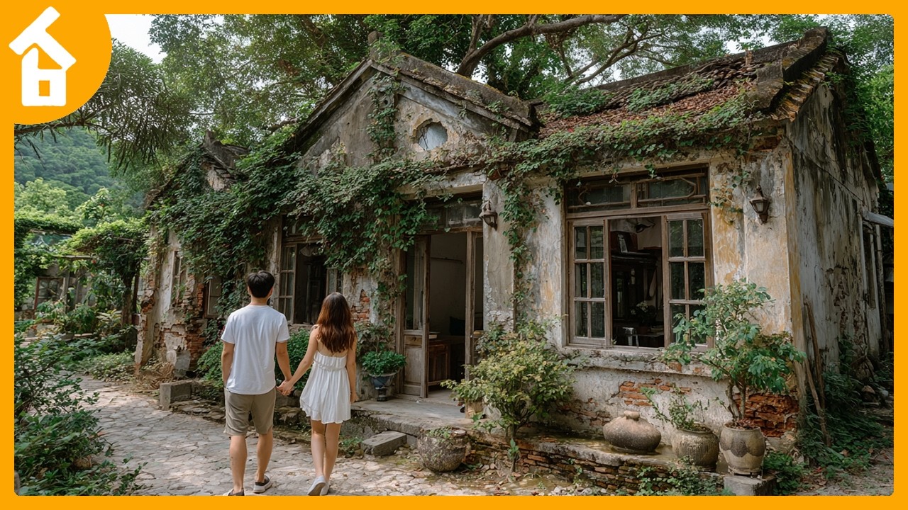 Fed Up with City Life, Couple Bought a Ruined Old House in a Small Town and Renovated It Beautifully