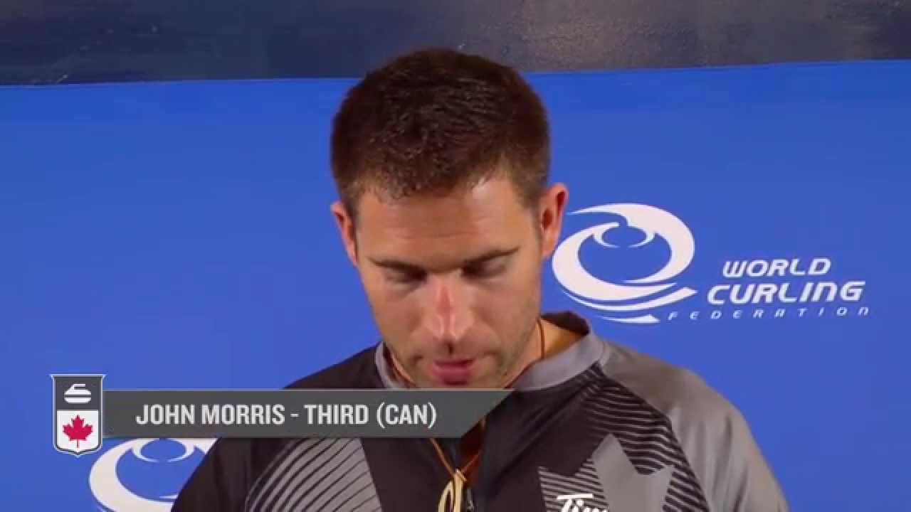 2015 Ford World Men’s Curling Championship Media Scrum - Draw 4