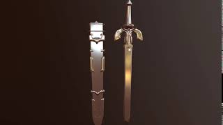 Game Asset : Sword and Scabbard