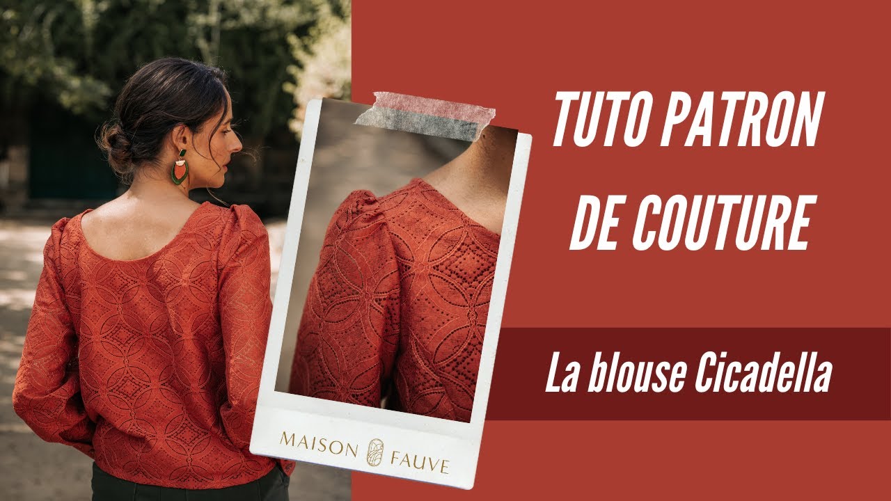 Tuto couture 🧡 La blouse Cicadella
