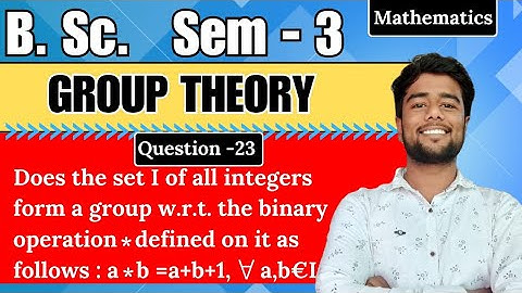 Does the set I of all integers form a group with respect to the binary operation * defined on it as