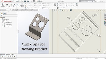 Quick Tips - Auxiliary View In Solidworks