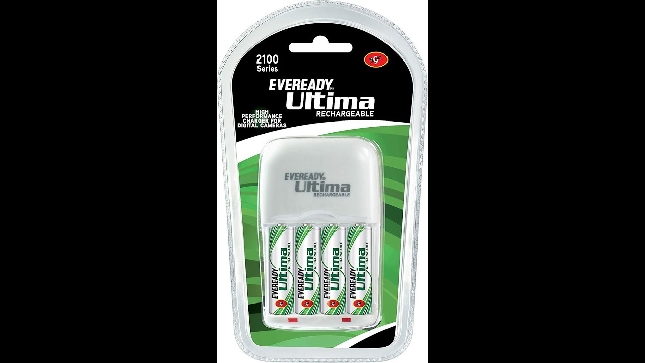 Unpacking Eveready Rechargeable Battery 1000 Series