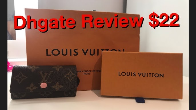 Unboxing FAKE LOUIS VUITTON WALLET DHgate 