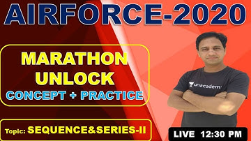 Maths Marathon (  Sequence & Series - II )// Concept + Practice // By Mukesh Sir //@R.S SIR