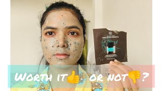 The Body Shop Himalayan Charcoal Purifying Glow Mask Review ||Jasmin Happiness | #bodyshophaul