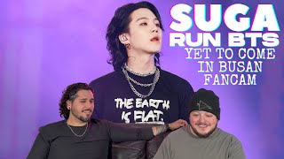 BTS SUGA - RUN BTS Fancam (Yet To Come in Busan) REACTION