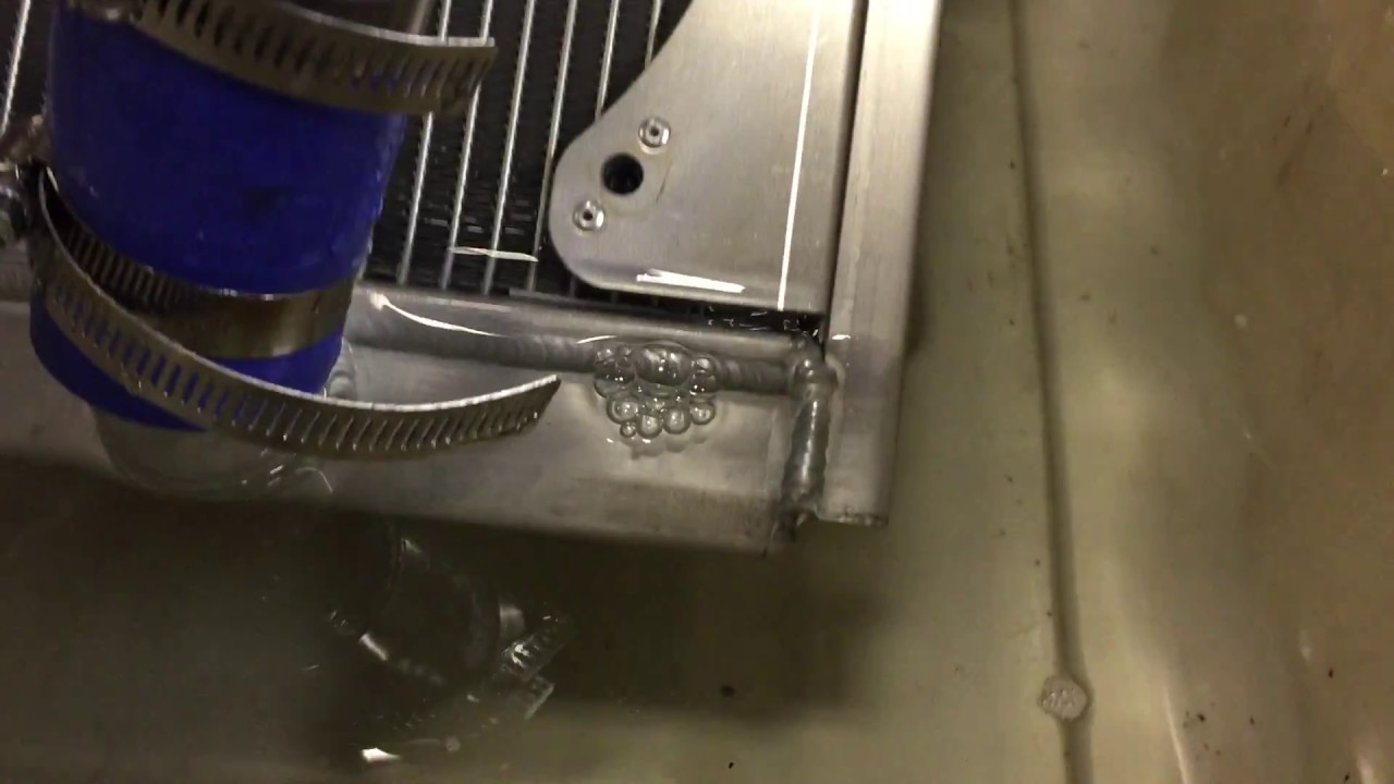 Radiator Leak - YouTube