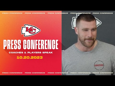 Coach Andy Reid & Travis Kelce Speak to the Media | Press Conference 10/20