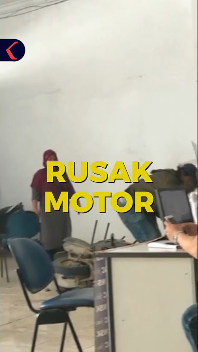 Suami Istri di Brebes Mengamuk di Kantor Leasing #shorts