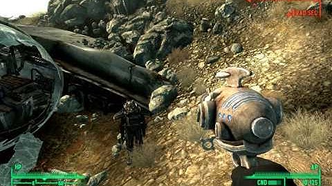 Fallout 3 - UFO Crash - Alien Blaster