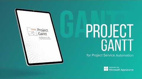 Project Gantt for Dynamics 365 Project Service Automation: How to use the proMX Add-on