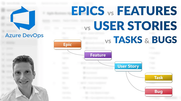 Azure DevOps - EPICS vs FEATURES vs USER STORIES vs Tasks vs Bugs